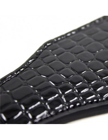 Packa Do Klapsów Crocodile Spank Paddle Black - Baty, pejcze i packi - 4
