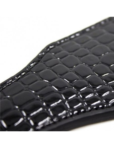 Packa Do Klapsów Crocodile Spank Paddle Black - Baty, pejcze i packi - 4