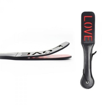 Packa Double Spank Love – czarna, 32.5 x 5.5 cm - 1 2
