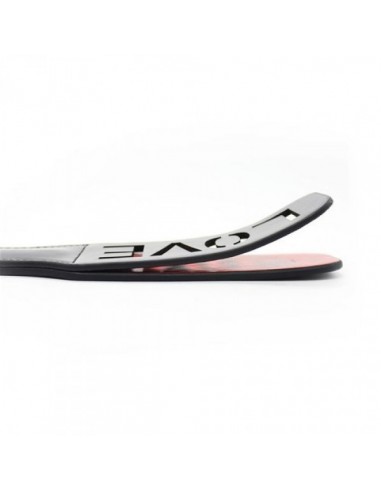 Packa Do Klapsów Doppia Double Spank Paddle Love Black - Baty, pejcze i packi - 3