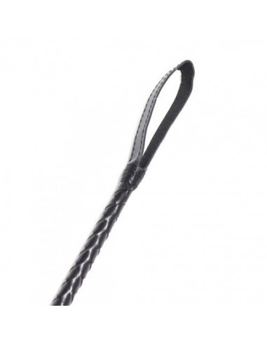Pejcz BDSM Frustino Ribbon Horse Whip Black - Baty, pejcze i packi - 2