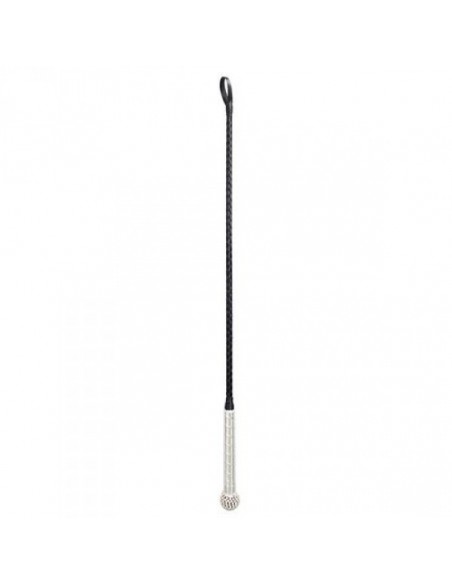 Pejcz BDSM Frustino Easy Horse Wip Black - Baty, pejcze i packi - 4