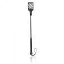 Pejcz z packą Square Spot Riding Crop 53 cm, czarny - 1