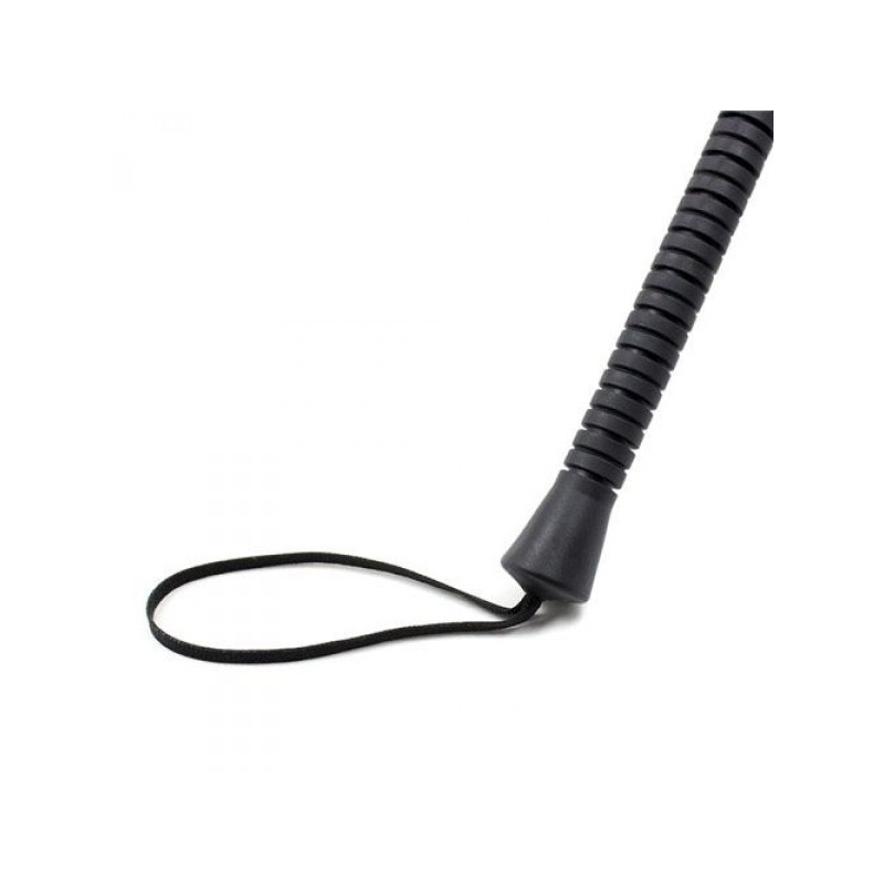 Pejcz z packą Square Spot Riding Crop 53 cm, czarny - 3