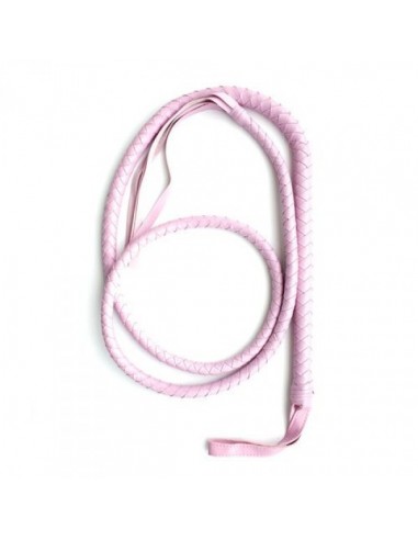 Pejcz BDSM Frusta Indy Flog Whip Pink - Baty, pejcze i packi - 1