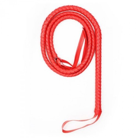 Pejcz Indy Flog Whip czerwony 200 cm - 3
