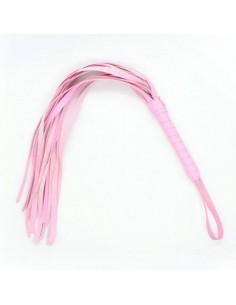 Pejcz BDSM Frusta A Frange Squash Whip Pink - Baty, pejcze i packi - 1