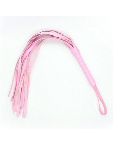 Pejcz BDSM Frusta A Frange Squash Whip Pink - Baty, pejcze i packi - 1