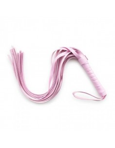 Pejcz BDSM Frusta A Frange Squash Whip Pink - Baty, pejcze i packi - 1 2