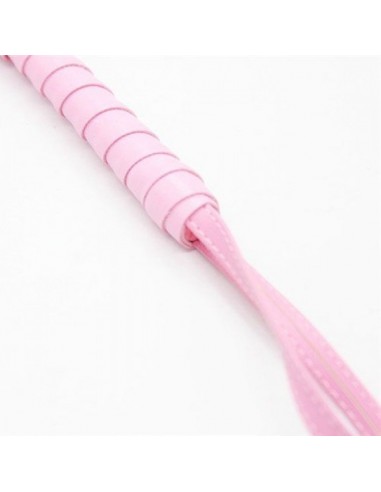 Pejcz BDSM Frusta A Frange Squash Whip Pink - Baty, pejcze i packi - 3