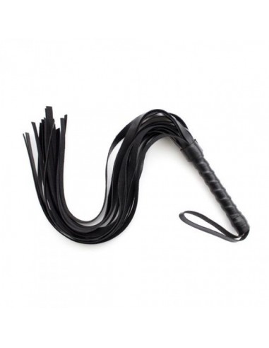 Pejcz BDSM Frusta A Frange Squash Whip Black - Baty, pejcze i packi - 3