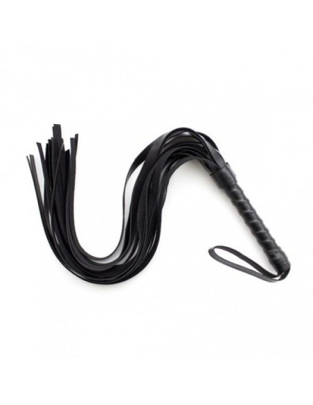 Pejcz BDSM Frusta A Frange Squash Whip Black - Baty, pejcze i packi - 3