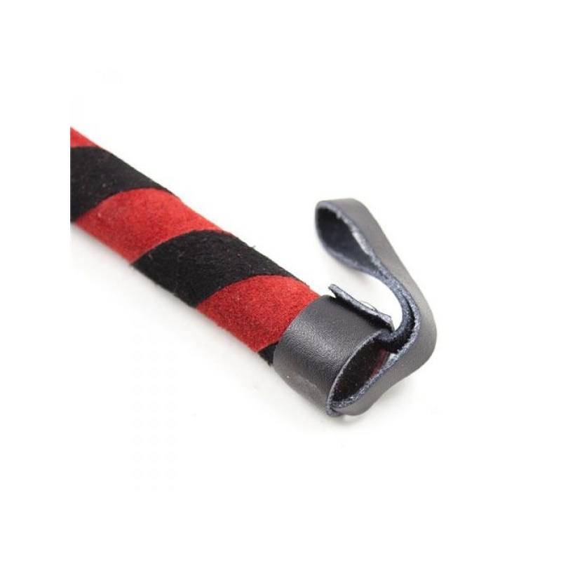 Pejcz skórzany Line Whip Cat o' Nine Tails 30 cm czarny - 2