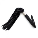 Pejcz Hard Whip Black 45 cm – syntetyczna skóra - 1