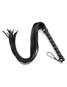 Pejcz BDSM Easy Line Whip Black - Baty, pejcze i packi - 1