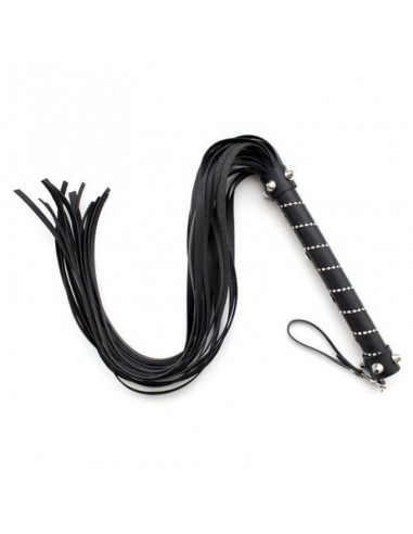 Pejcz BDSM Easy Line Whip Black - Baty, pejcze i packi - 1