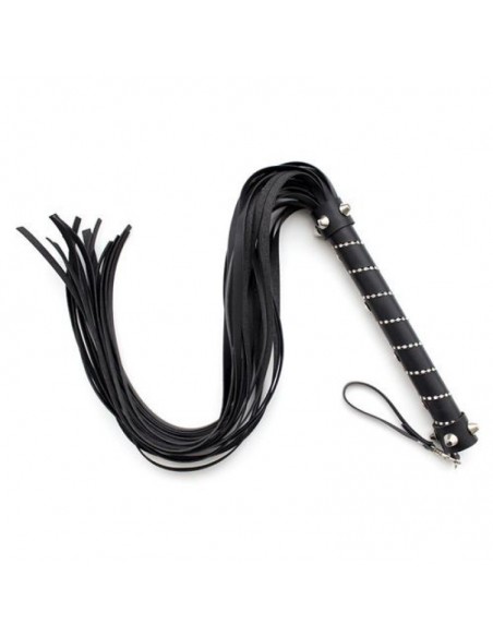 Pejcz BDSM Easy Line Whip Black - Baty, pejcze i packi - 1