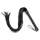 Pejcz BDSM Easy Line Whip czarny 70 cm - 1