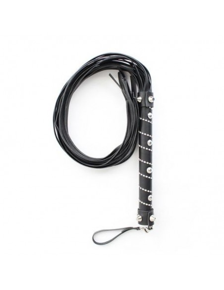 Pejcz BDSM Easy Line Whip Black - Baty, pejcze i packi - 2