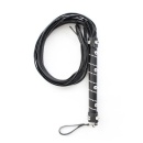 Pejcz BDSM Easy Line Whip czarny 70 cm - 2