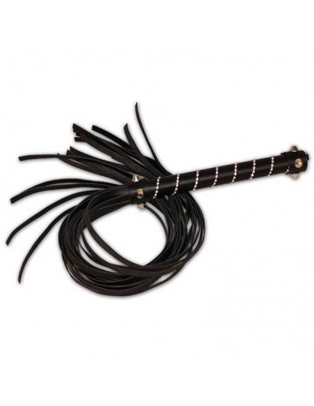 Pejcz BDSM Easy Line Whip Black - Baty, pejcze i packi - 3