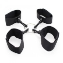Zestaw wiązań Costrittivo Easy Arms Restraint w kolorze czarnym - 1
