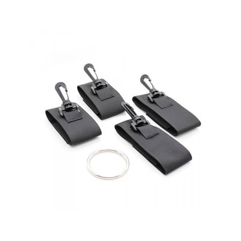 Zestaw wiązań Costrittivo Easy Arms Restraint w kolorze czarnym - 2