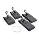 Zestaw wiązań Costrittivo Easy Arms Restraint w kolorze czarnym - 2