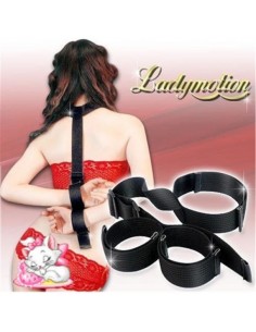 Uprząż BDSM Costrittivo Easy Back Arms Restraint Black - Uprzęże BDSM - 1 2