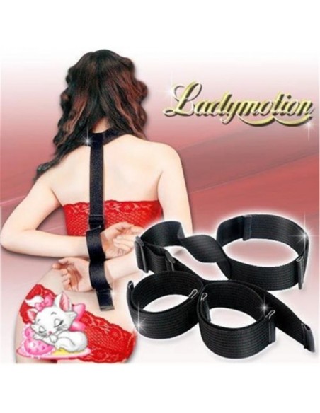 Uprząż BDSM Costrittivo Easy Back Arms Restraint Black - Uprzęże BDSM - 2