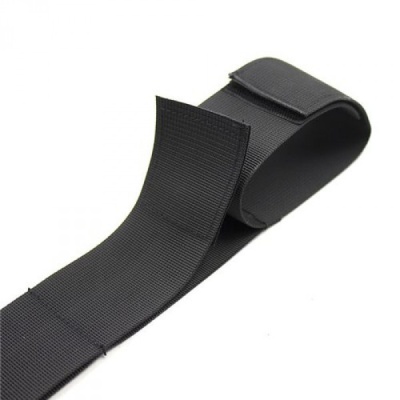 Zestaw wiązań Costrittivo Easy Down Block Arms Restraint - kajdanki nylonowe czarne - 1 2