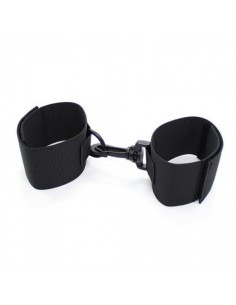Kajdanki erotyczne Polsiere A Strappo Easy Cuffs Arms Black - Kajdanki erotyczne - 1