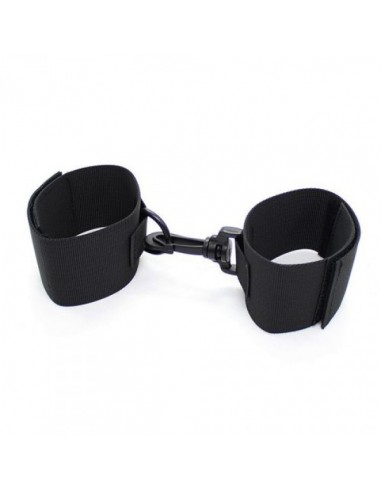 Kajdanki erotyczne Polsiere A Strappo Easy Cuffs Arms Black - Kajdanki erotyczne - 1
