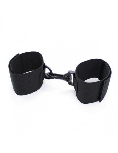 Kajdanki erotyczne Polsiere A Strappo Easy Cuffs Arms Black - Kajdanki erotyczne - 1