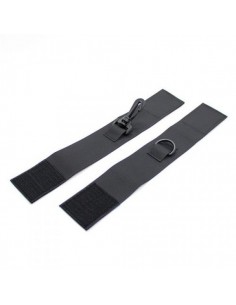 Kajdanki erotyczne Polsiere A Strappo Easy Cuffs Arms Black - Kajdanki erotyczne - 1 2