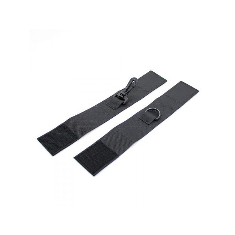 Kajdanki Easy Cuffs Arms nylonowe czarne - 2