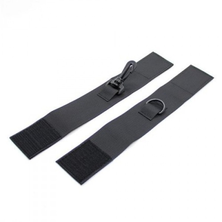 Kajdanki Easy Cuffs Arms nylonowe czarne - 2