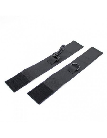 Kajdanki erotyczne Polsiere A Strappo Easy Cuffs Arms Black - Kajdanki erotyczne - 2