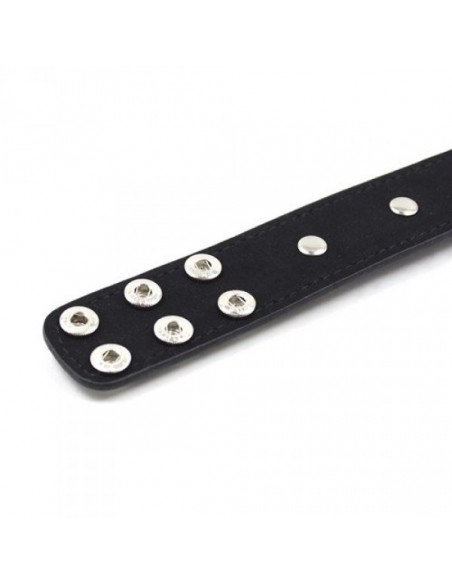 Obroża BDSM Collare Spikes Collar Black - Chokery, obroże i smycze - 4