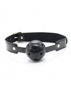 Knebel Breath Hole Ball Gag (Nero) - Kneble do ust - 1