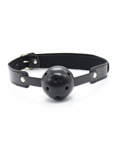 Knebel Breath Hole Ball Gag (Nero) - Kneble do ust - 1