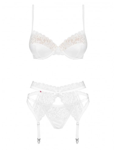 Komplet 3-Częściowy Bielizny Erotycznej 871-Seg-2 L/Xl - Komplety bielizny erotycznej - 3