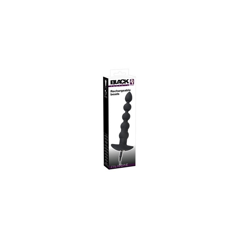 Rechargeable Bea – Analny Łańcuch Kulkowy z 5 Kulami i 7 Trybami Wibracji, 21 cm - 2
