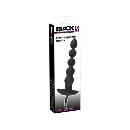 Rechargeable Bea – Analny Łańcuch Kulkowy z 5 Kulami i 7 Trybami Wibracji, 21 cm - 2
