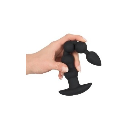 Rechargeable Bea – Analny Łańcuch Kulkowy z 5 Kulami i 7 Trybami Wibracji, 21 cm - 1