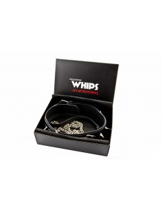 WHIPS Obroża Męska Z Ćwiekami I Smyczą - Chokery, obroże i smycze - 1