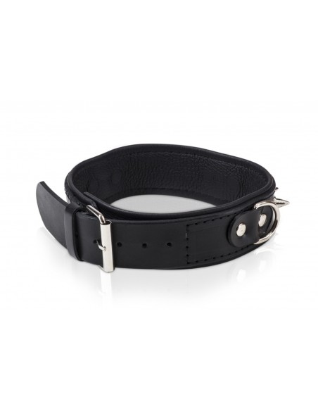 WHIPS Obroża Męska Z Półkółkami I Smyczą - Chokery, obroże i smycze - 3