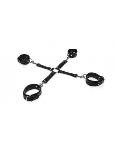 Uprząż BDSM Whips Krzyżak Czarny - Uprzęże BDSM - 1