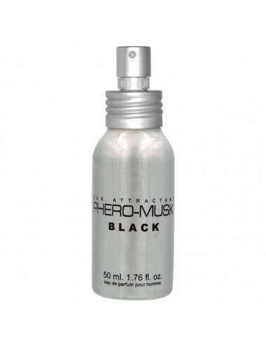 Feromony Męskie  Phero-Musk Black 50Ml - Feromony męskie - 1