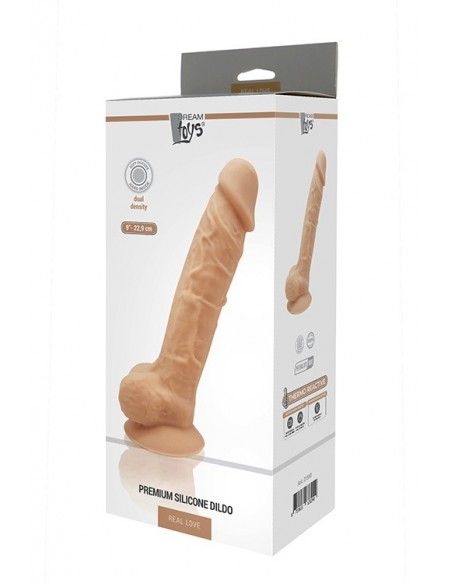 Dildo Dream Toys Real Love Dildo 9Inch Flesh - Dilda realistyczne - 2